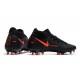 Nike Phantom GT Elite Dynamic Fit FG Czarny Czerwony Ciemny Szary