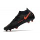 Nike Phantom GT Elite Dynamic Fit FG Czarny Czerwony Ciemny Szary