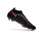 Nike Phantom GT Elite Dynamic Fit FG Czarny Czerwony Ciemny Szary