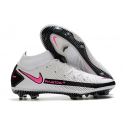 Nike Phantom GT Elite Dynamic Fit FG Biały Różowy Czarny