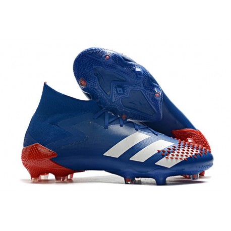 adidas Predator Mutator 20.1 FG Buty Niebieski Biały Czerwony