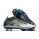 Buty 2021 Nike Phantom GT Elite DF FG Srebro Niebieski