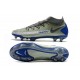 Buty 2021 Nike Phantom GT Elite DF FG Srebro Niebieski