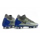 Buty 2021 Nike Phantom GT Elite DF FG Srebro Niebieski