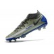 Buty 2021 Nike Phantom GT Elite DF FG Srebro Niebieski