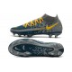 Buty 2021 Nike Phantom GT Elite DF FG Szary Niebieski Zawistny