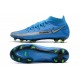 Buty 2021 Nike Phantom GT Elite DF FG Niebieski Srebro