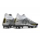 Buty 2021 Nike Phantom GT Scorpion Elite DF FG Srebro Czarny