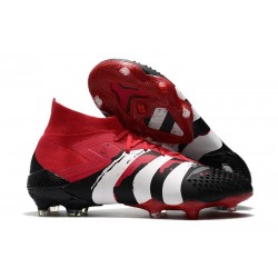 adidas Predator Mutator 20.1 FG Buty piłkarskie Czarny Biały Czerwony