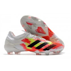 Buty piłkarskie adidas Predator Mutator 20.1 FG Biały Pomarańczowy Czarny