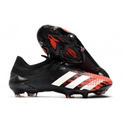 Buty piłkarskie adidas Predator Mutator 20.1 FG Czarny Biały Czerwony