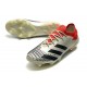 Buty piłkarskie adidas Predator Mutator 20.1 FG Biały Czerwony Czarny