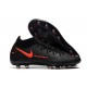 Nike Phantom GT Elite DF AG-PRO Czarny Czerwony Ciemny Szary