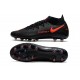 Nike Phantom GT Elite DF AG-PRO Czarny Czerwony Ciemny Szary