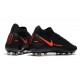 Nike Phantom GT Elite DF AG-PRO Czarny Czerwony Ciemny Szary