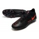 Nike Phantom GT Elite DF AG-PRO Czarny Czerwony Ciemny Szary