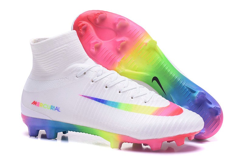 Buty piłkarskie Meskie Nike Mercurial Superfly 5 FG Biała