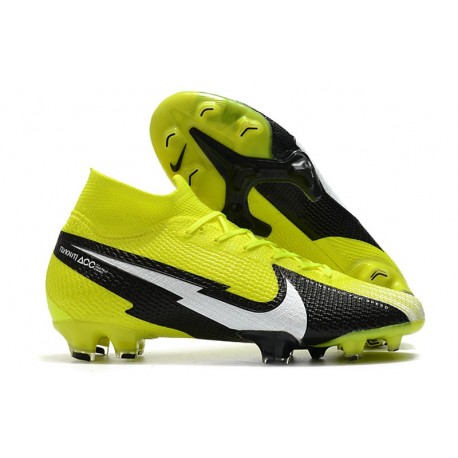 Buty Nike Mercurial Superfly VII Elite DF FG Zawistny Czarny Biały