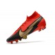 Buty Nike Mercurial Superfly VII Elite DF FG Czerwony Czarny Złoto