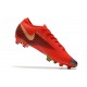 Nike Buty piłkarskie Mercurial Vapor 13 Elite FG Czerwony Czarny Złoto
