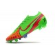 Nike Buty piłkarskie Mercurial Vapor 13 Elite FG Zielony Czerwony