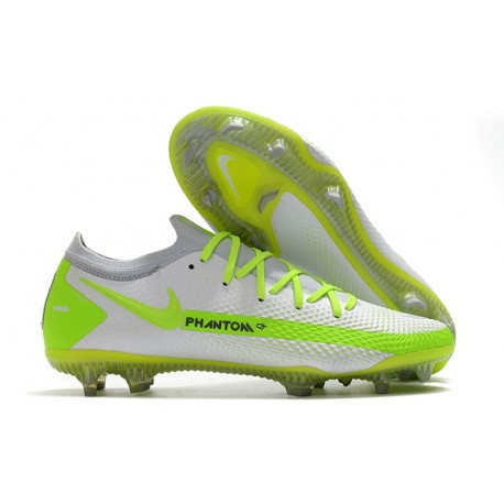 Nike Phantom GT Elite FG Buty Pilkarskie - Biały Zielony