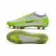 Nike Phantom GT Elite FG Buty Pilkarskie - Biały Zielony