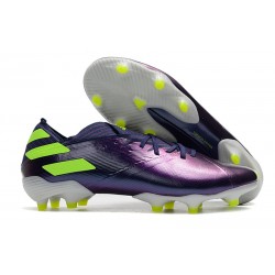 Buty Piłkarskie adidas Nemeziz 19.1 FG - Fioletowy Zielony