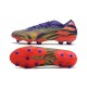 Buty Piłkarskie adidas Nemeziz 19.1 FG - Fioletowy Zielony Różowy