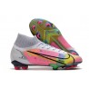 Nike Mercurial Superfly VIII Elite FG 2021 Biały Różowy