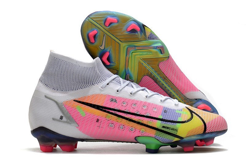 Nike Mercurial Superfly VIII Elite FG 2021 Biały Różowy