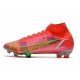 Nike Mercurial Superfly VIII Elite FG 2021 Czerwony Srebro Zielony