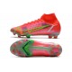 Nike Mercurial Superfly VIII Elite FG 2021 Czerwony Srebro Zielony