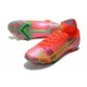 Nike Mercurial Superfly VIII Elite FG 2021 Czerwony Srebro Zielony