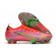 Korki Pilkarskie Nike Mercurial Vapor 14 Elite FG Czerwony Srebro Zielony