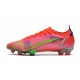 Korki Pilkarskie Nike Mercurial Vapor 14 Elite FG Czerwony Srebro Zielony