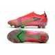 Korki Pilkarskie Nike Mercurial Vapor 14 Elite FG Czerwony Srebro Zielony