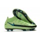 Buty 2021 Nike Phantom GT Elite DF FG Zielony Niebieski