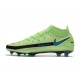 Buty 2021 Nike Phantom GT Elite DF FG Zielony Niebieski