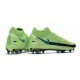 Buty 2021 Nike Phantom GT Elite DF FG Zielony Niebieski