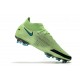 Buty 2021 Nike Phantom GT Elite DF FG Zielony Niebieski