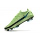 Nike Phantom GT Elite FG Buty Pilkarskie - Zielony Czarny Niebieski