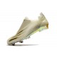 Buty Piłkarskie adidas X Ghosted + FG Biały Złoty