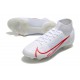 Nike Mercurial Superfly 8 Elite FG Biały Czerwony