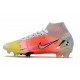 Nike Mercurial Superfly VIII Elite FG 2021 Biały Czerwony Srebro