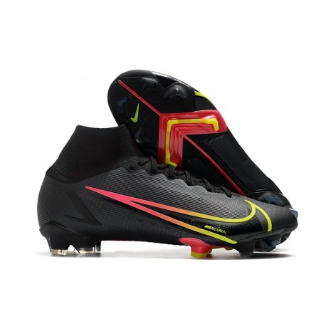 Nike Mercurial Superfly VIII Elite FG 2021 Czarny Czerwony