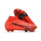 Nike Mercurial Superfly 8 Elite FG Czerwony Czarny