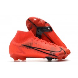 Nike Mercurial Superfly 8 Elite FG Czerwony Czarny