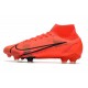 Nike Mercurial Superfly 8 Elite FG Czerwony Czarny