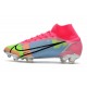 Nike Mercurial Superfly VIII Elite FG 2021 Różowy Niebieski Zielony